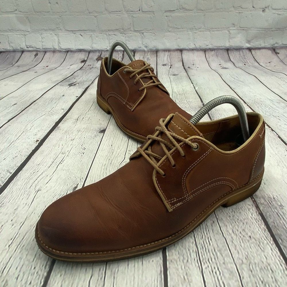 Johnston & Murphy Sheepskin Memory Foam Oxford Mens 9